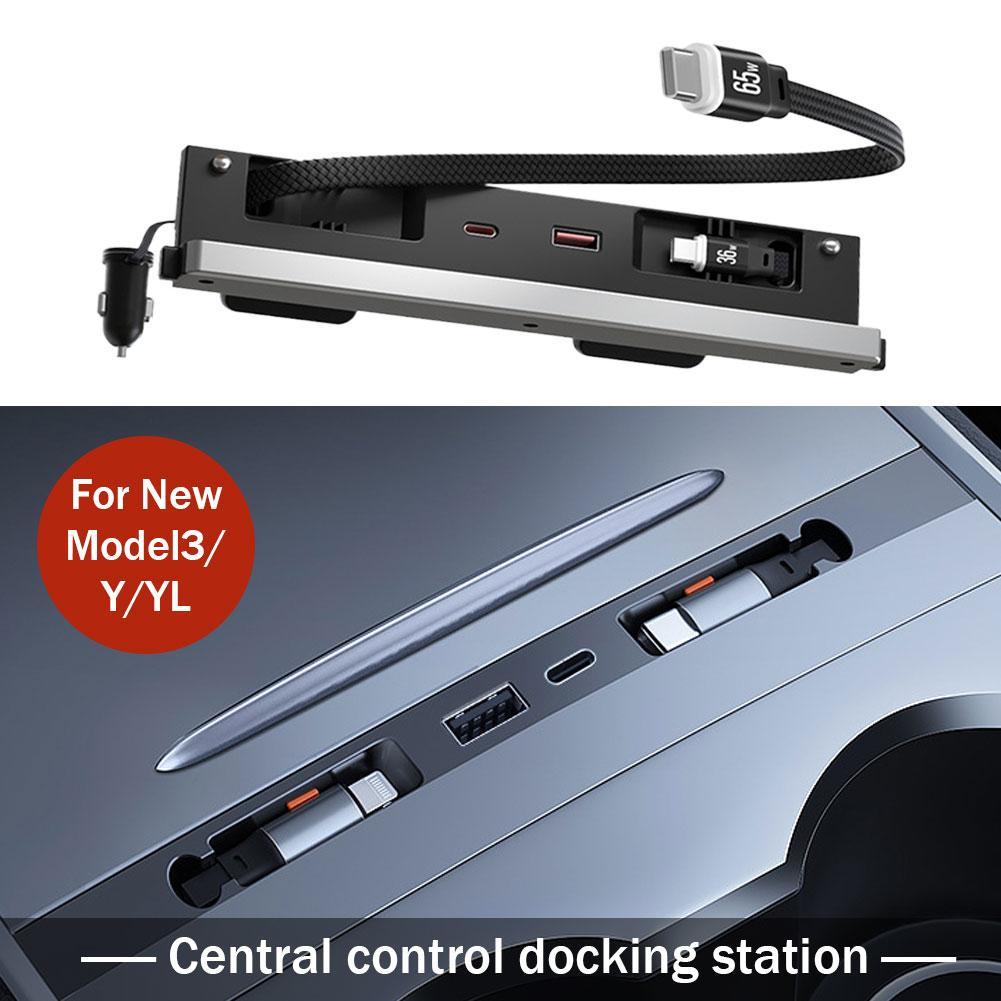 Car Central Control Docking St - Usb Hub Type C ulasan dan harga