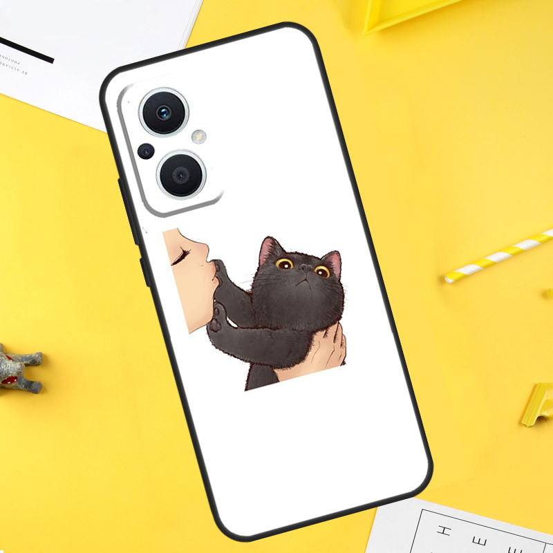 Kiss Cat Cute Kitten Cartoon C - Oppo Reno 12 ulasan dan harga