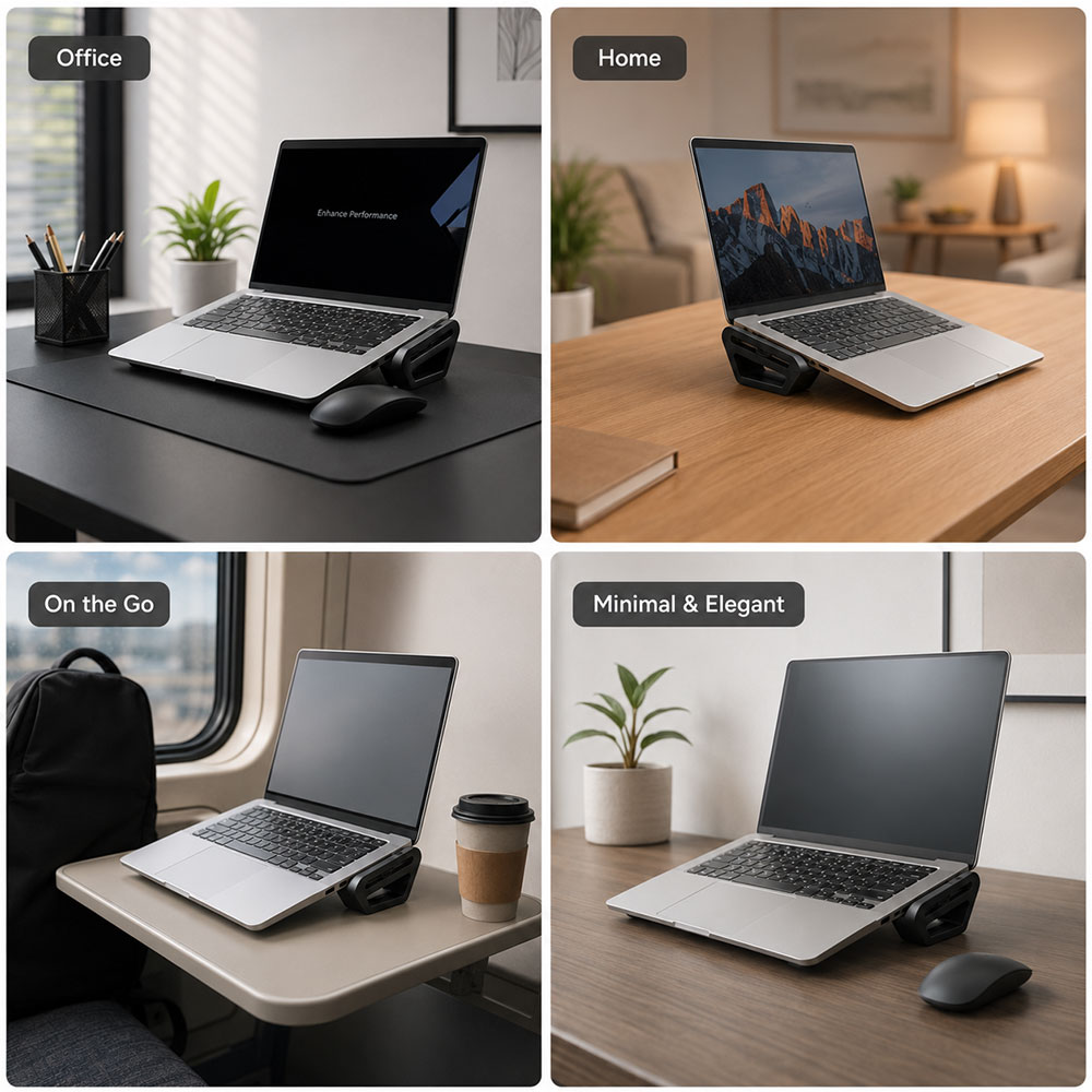 Rafford Laptop Side Stand, Por - Tablet Lap Desk ulasan dan harga