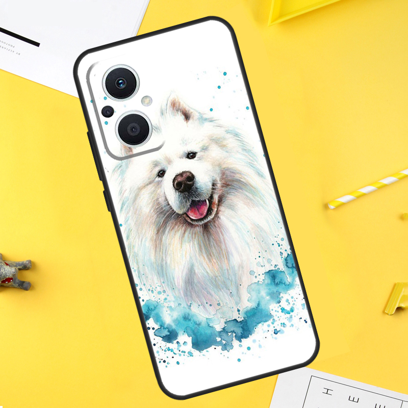 Cartoon Samoyed Dog Case For O - Oppo Reno 12 ulasan dan harga