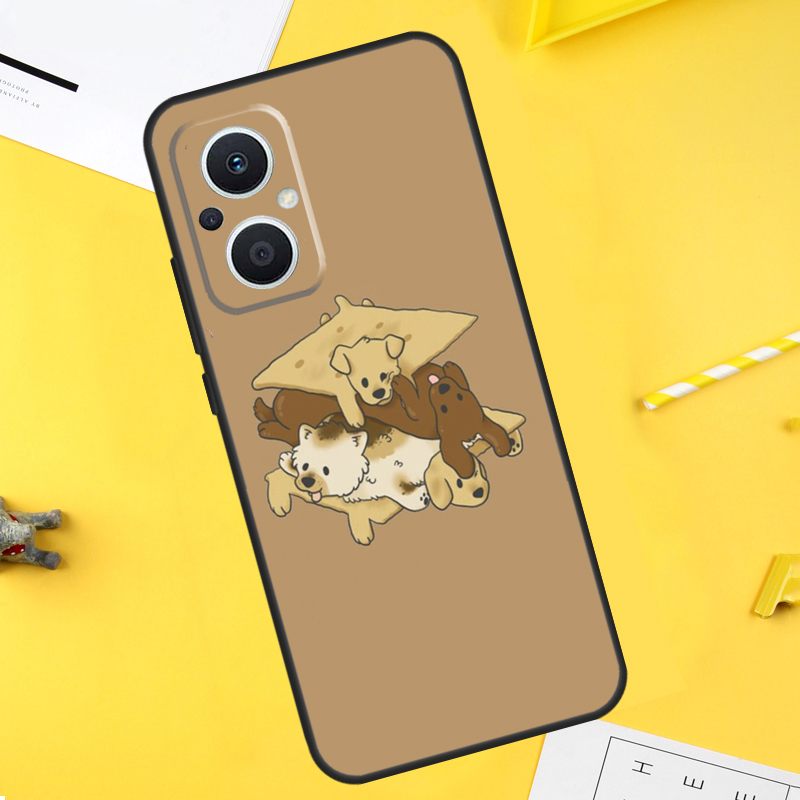 Cartoon Samoyed Dog Case For O - Oppo Reno 12 ulasan dan harga